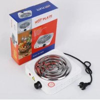 Настільна електрична плита JX-100W, 1000 Вт, 1 конфорка, спіраль 140 мм