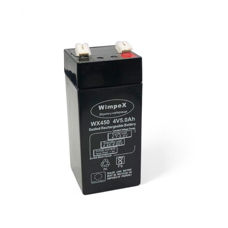 Акумулятор Wimpex WX450, 4 В, 5 А·год, (2026)