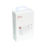 Сетевое зарядное устройство Adapter 33W, USB, QC 3.0, PD