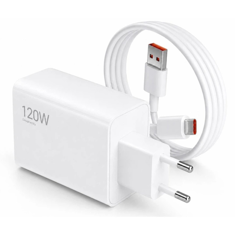 Адаптер USB з кабелем USB-TYPE C 120W