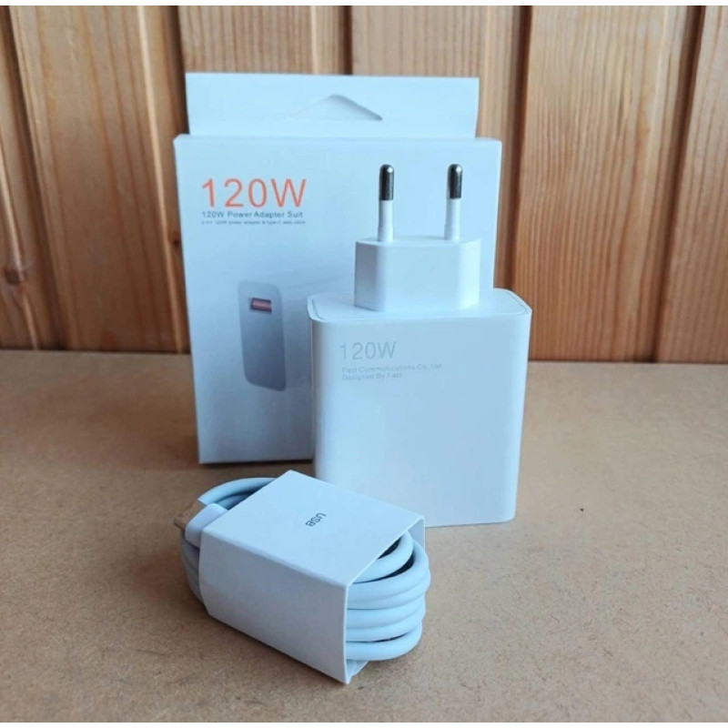 Адаптер USB з кабелем USB-TYPE C 120W
