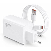 Адаптер USB с кабелем USB-TYPE C 120W